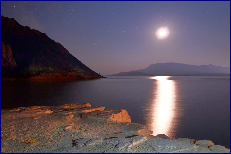 La Luna desde Wyoming, Estados Unidos