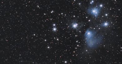 El Cometa C/2015 ER61 (PANSTARRS) y las Pléyades