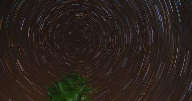 Imagen de rastro de estrellas Arenys de Munt, Barcelona (22-agosto)