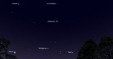 La conjunción de la Luna y Aldebarán será visible la madrugada del 16 de agosto