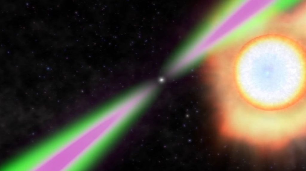 Descubren un púlsar que gira a más de 42.000 revoluciones por minuto