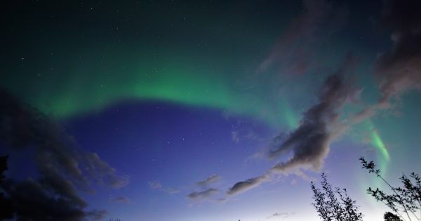 Auroras boreales desde la Laponia finlandesa