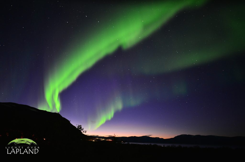 Auroras boreales desde Abisko, Suecia