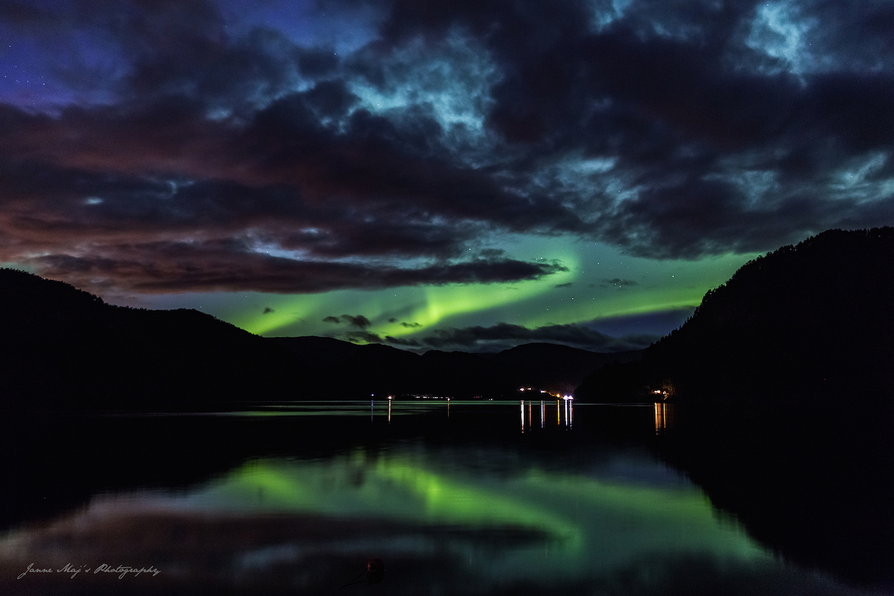 Auroras boreales desde Gammersvik, Noruega