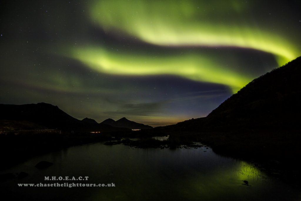 Auroras boreales desde Kvaløya, Noruega