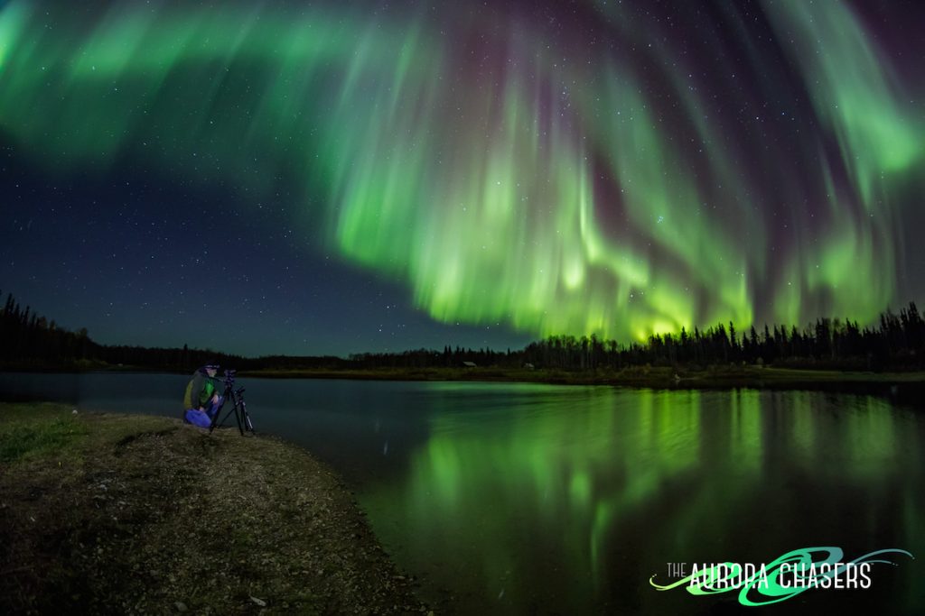 Auroras boreales desde Fairbanks, Alaska