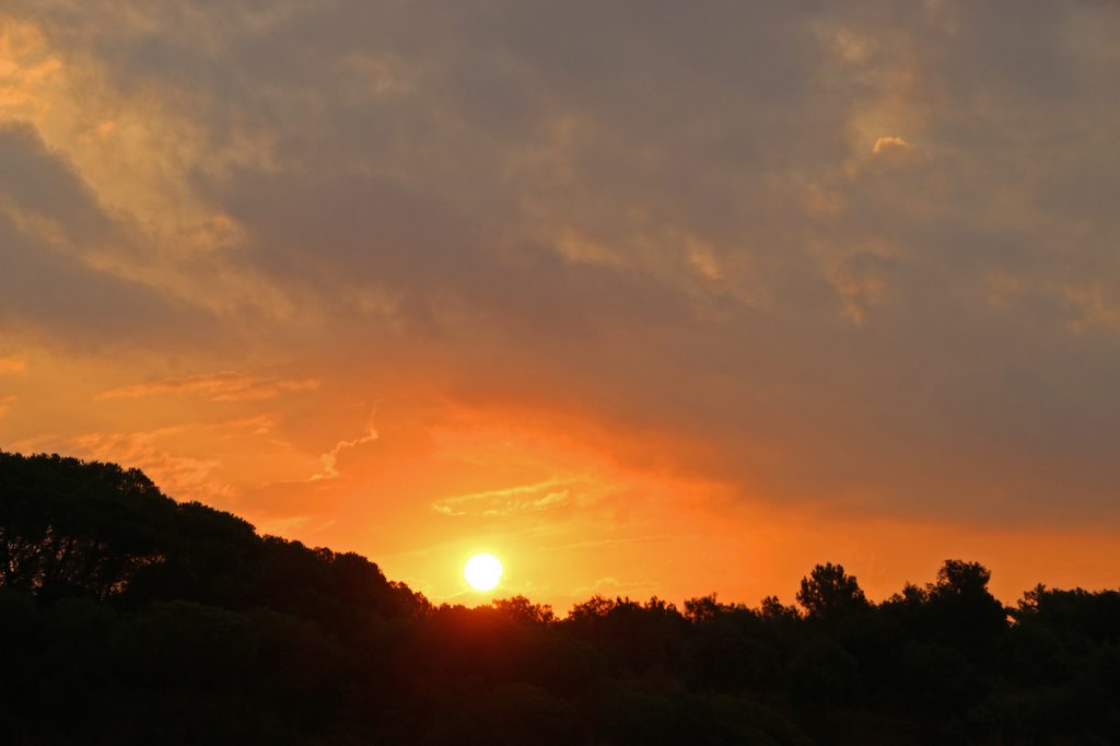 El amanecer en Arenys de Munt, Barcelona