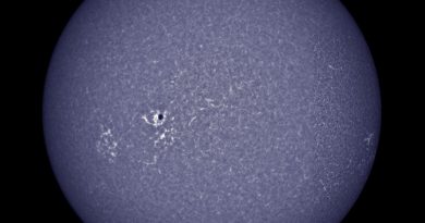 Imagen del Sol y la región activa 2680