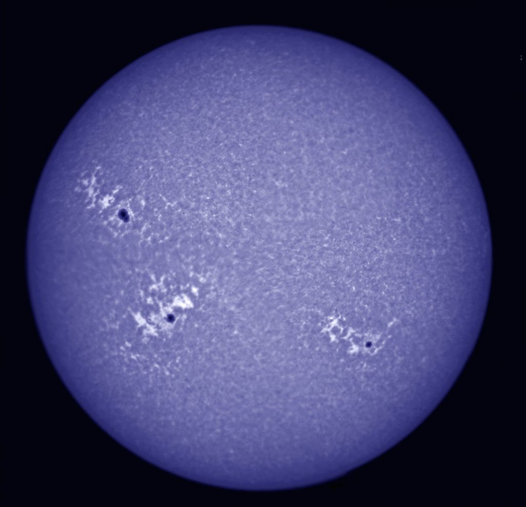 Imagen del Sol (Calcio-K) desde Arizona, Estados Unidos