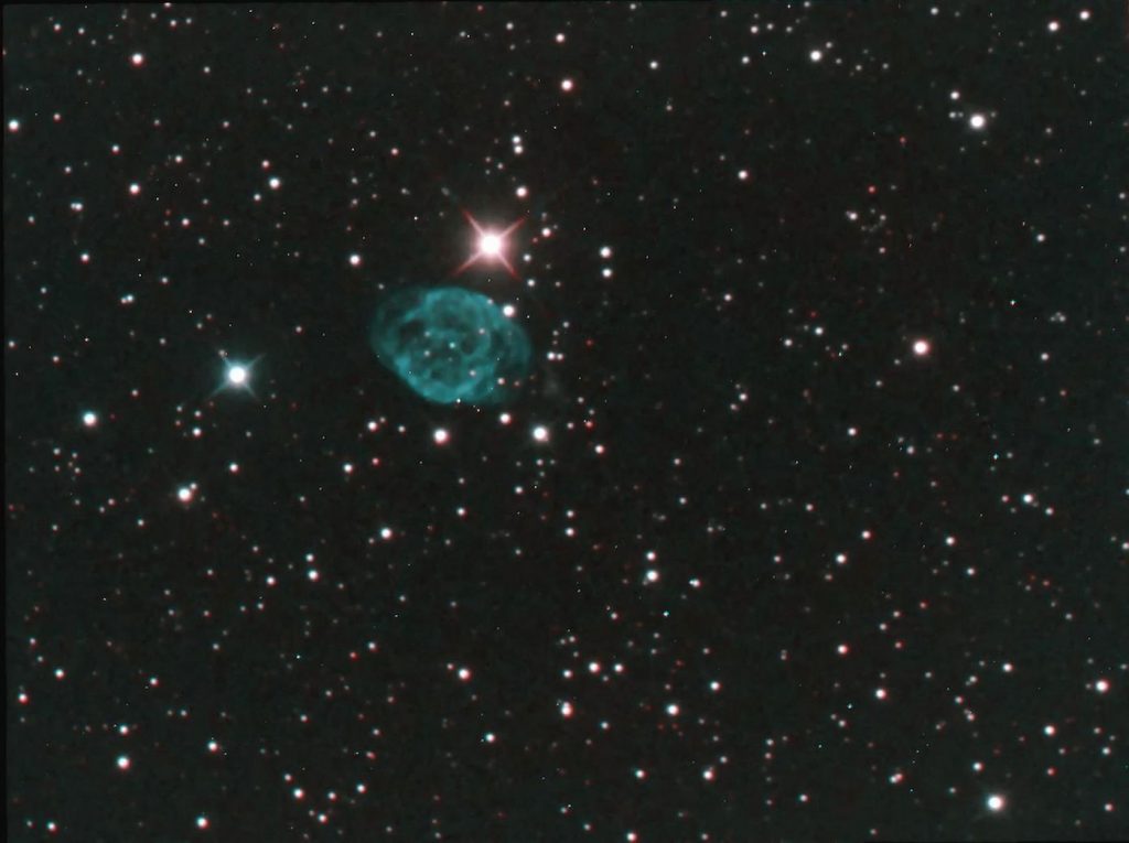 Imagen de la nebulosa planetaria Abell 72
