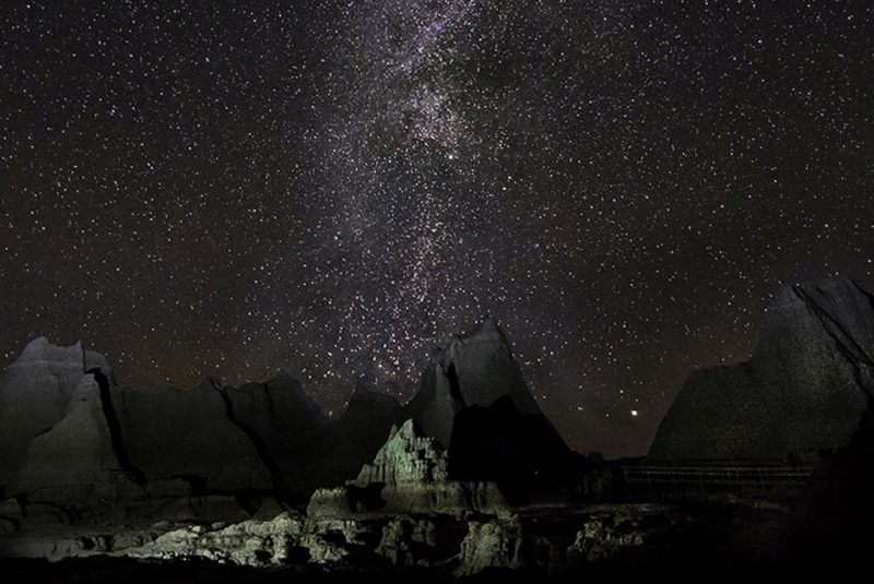 La Vía Láctea desde Dakota del Sur, Estados Unidos