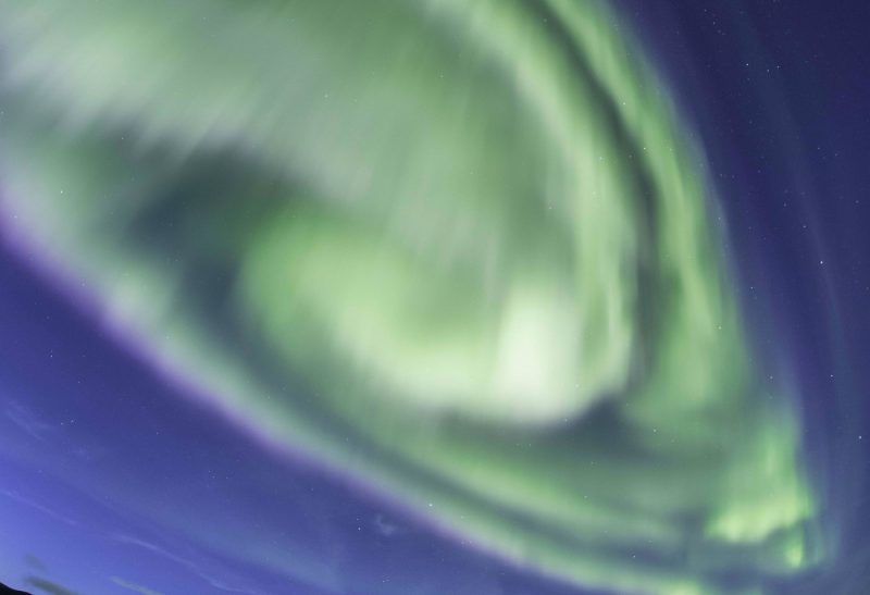 Auroras boreales desde Islandia