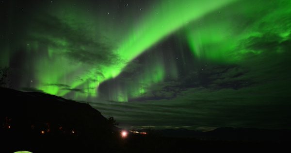 Auroras boreales desde Abisko, Suecia