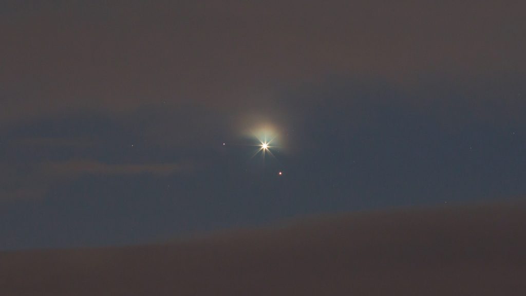 Venus y Marte desde Lancaster, Estados Unidos