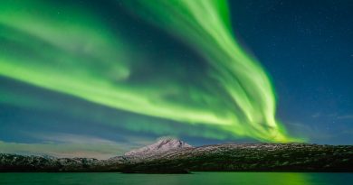 Auroras boreales desde Tromsø, Noruega