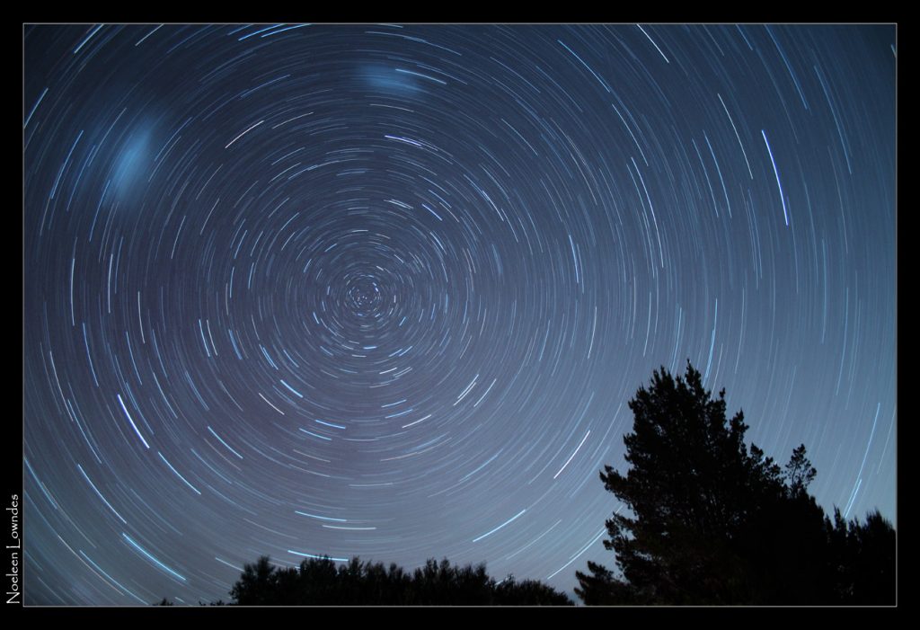 Rastro de estrellas desde Nueva Gales del Sur, Australia