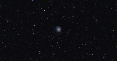 Imagen de la Galaxia Espiral Messier 101