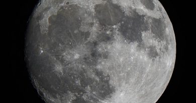 La Luna desde Washington, Estados Unidos