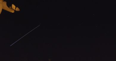 El paso de la ISS desde Malgrat de Mar, Barcelona