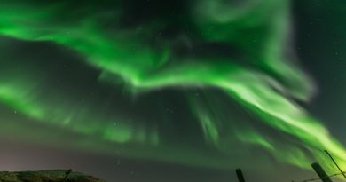 Auroras boreales desde Tromsø, Noruega