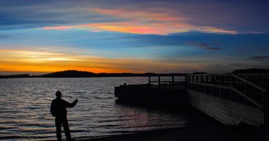 Nubes estratosféricas polares desde Turku, Finlandia
