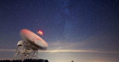 La Vía Láctea desde Piwnice, Polonia