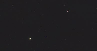 Júpiter y Marte desde Stuttgart, Alemania