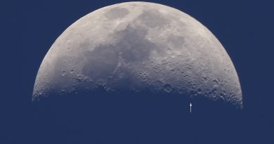 La Luna desde Stuttgart, Alemania