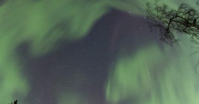 Auroras boreales desde Alaska, Estados Unidos