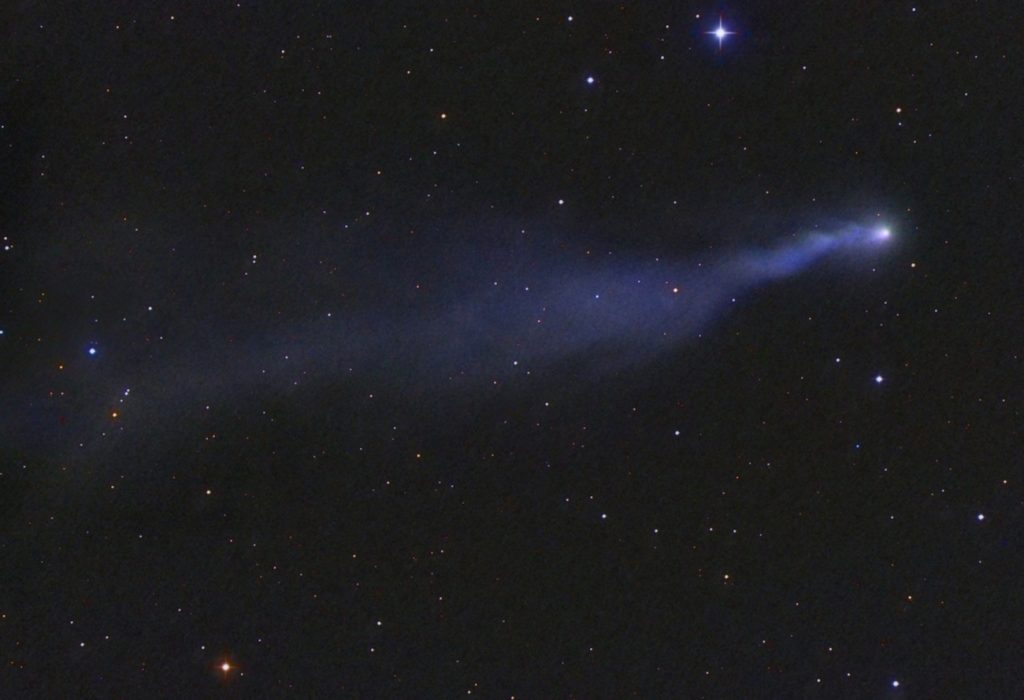 Imagen del Cometa C/2016 R2 (PANSTARRS) tomada el 14 de enero