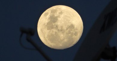 Fotografía de la Luna desde Mutare, Zimbabue