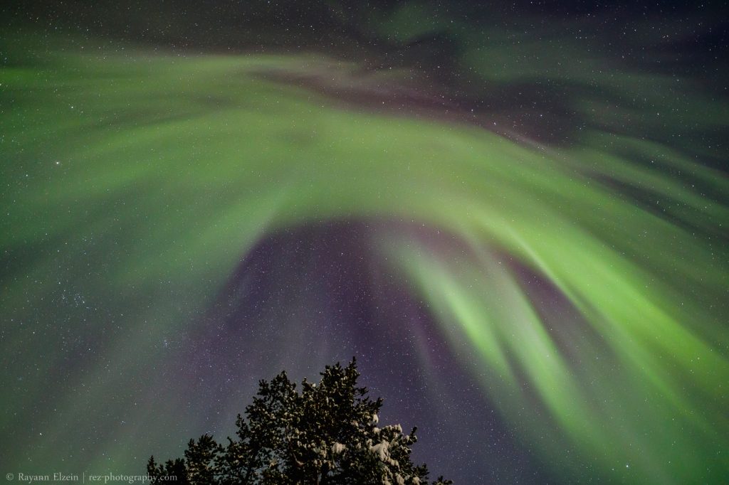Auroras boreales desde Inari, Finlandia
