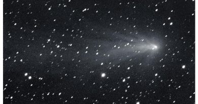 Imagen del Cometa C/2016 R2 (PANSTARRS) tomada el 19 de enero