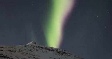 Auroras boreales desde Tromsø, Noruega