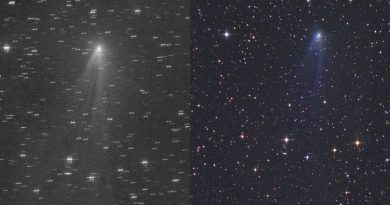 Imágenes del Cometa C/2016 R2 (PANSTARRS)