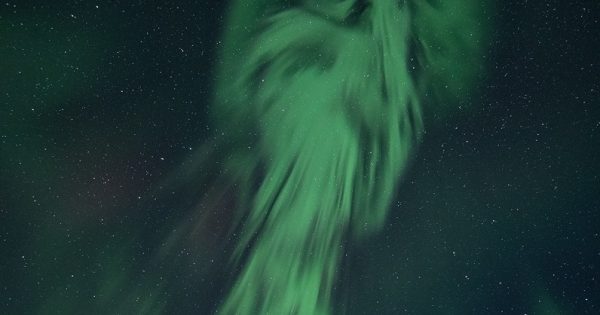 Auroras boreales desde Tromsø, Noruega