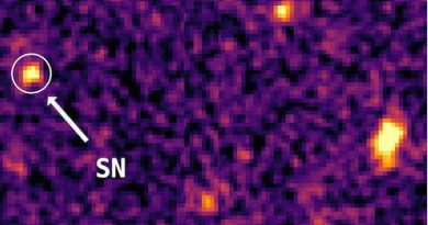 Astrónomos descubren la supernova más distante jamás detectada