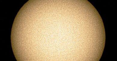 Imagen del Sol tomada el 24 de febrero de 2018