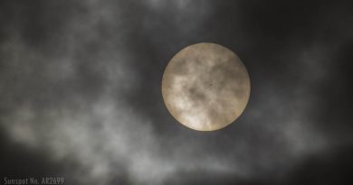 Foto del Sol y la región activa 2699