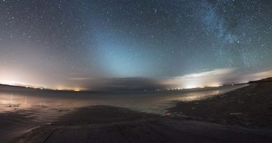 La Vía Láctea desde Donegal, Irlanda