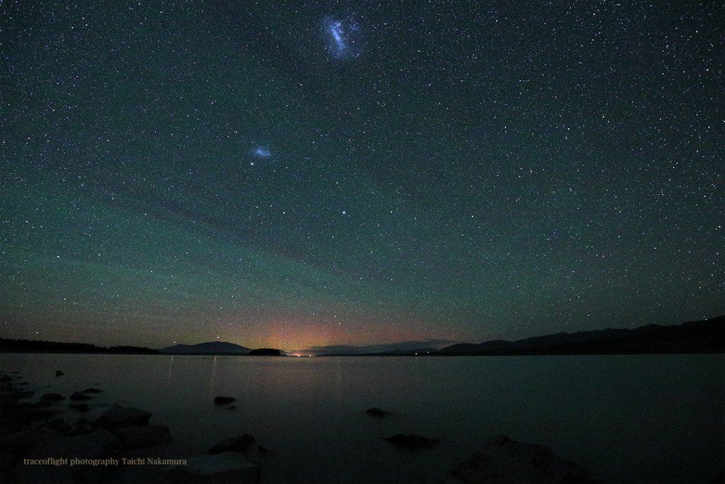 Las Nubes de Magallanes fotografiadas en Nueva Zelanda
