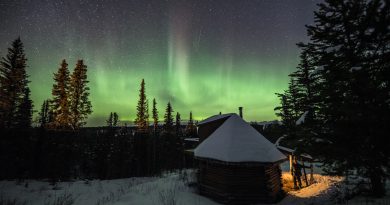 Auroras boreales fotografiadas en Alaska