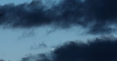 Venus fotografiado al atardecer en Banská Bystrica, Eslovaquia