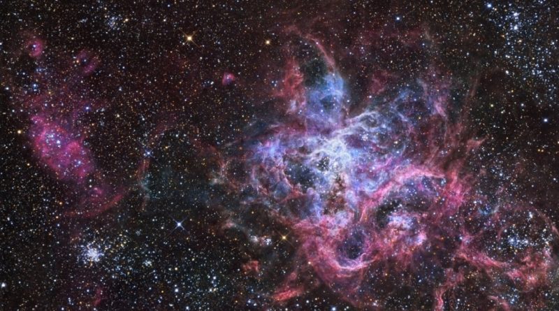 Detectan un exceso de estrellas masivas en la Nebulosa de la Tarántula
