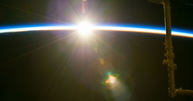 La salida del Sol captada desde la Estación Espacial Internacional