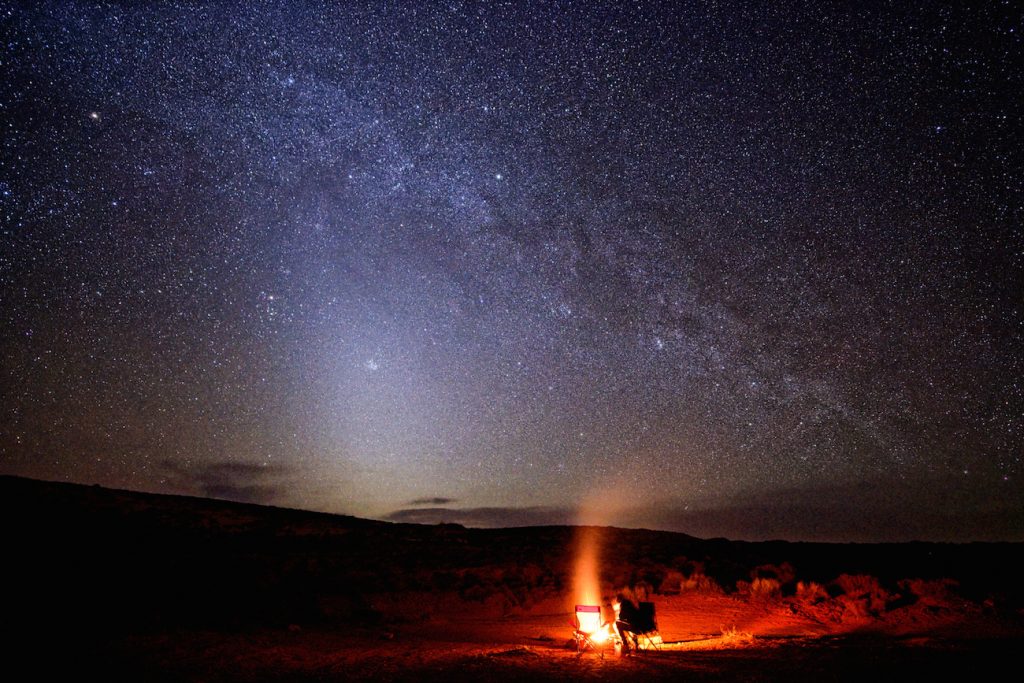 La Vía Láctea fotografiada desde el estado de Utah, EE. UU.