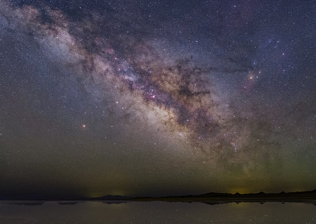 La Vía Láctea fotografiada desde Irán