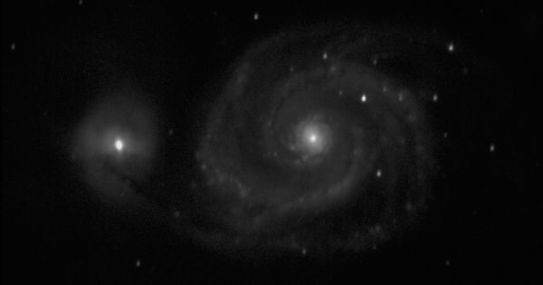 Imagen de la Galaxia Remolino (Messier 51)