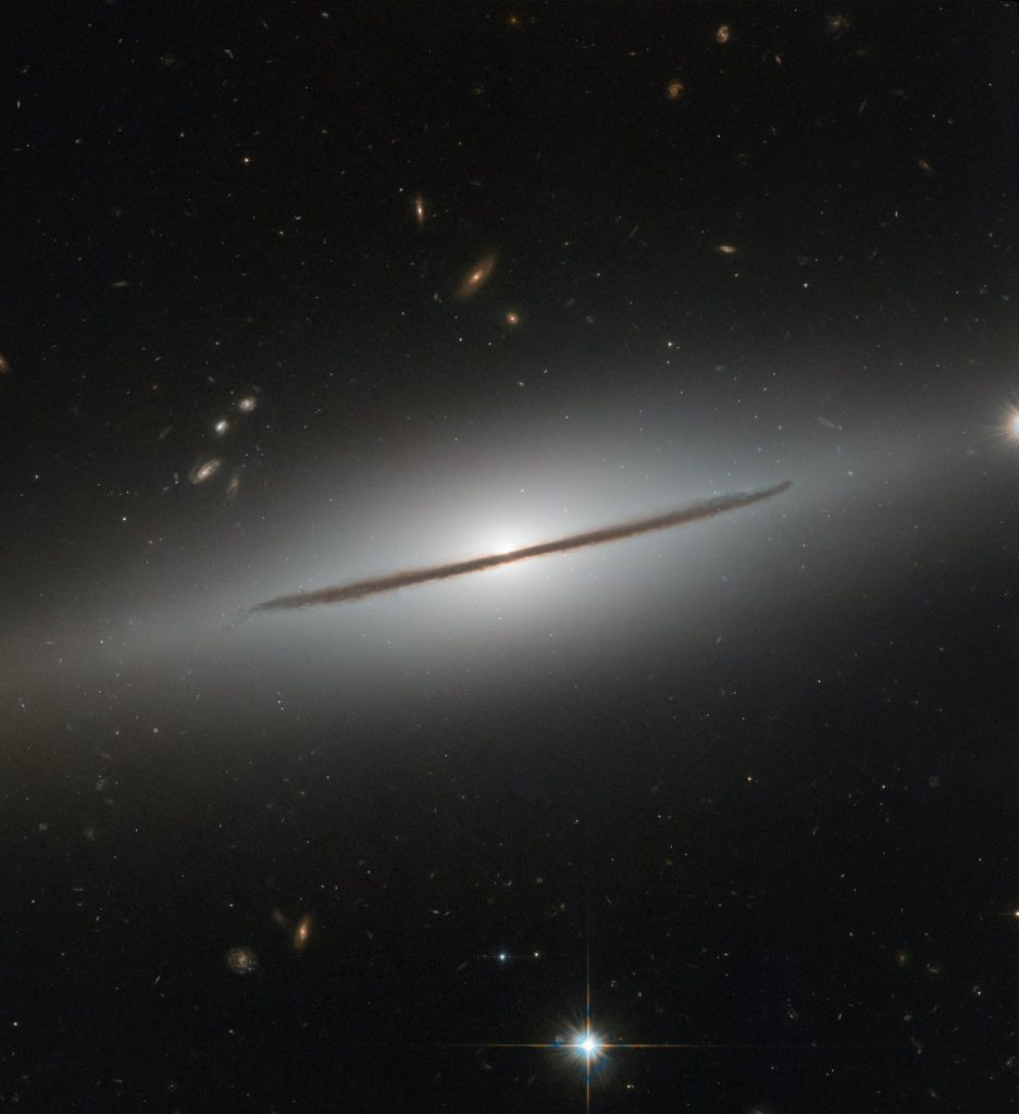 La estructura oculta de la galaxia NGC 1032