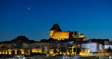 Venus fotografiado desde Toruń, Polonia